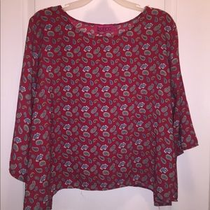 Flowy Paisley Top